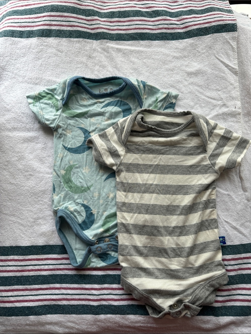 Set of 2 KicKee Pants onesies